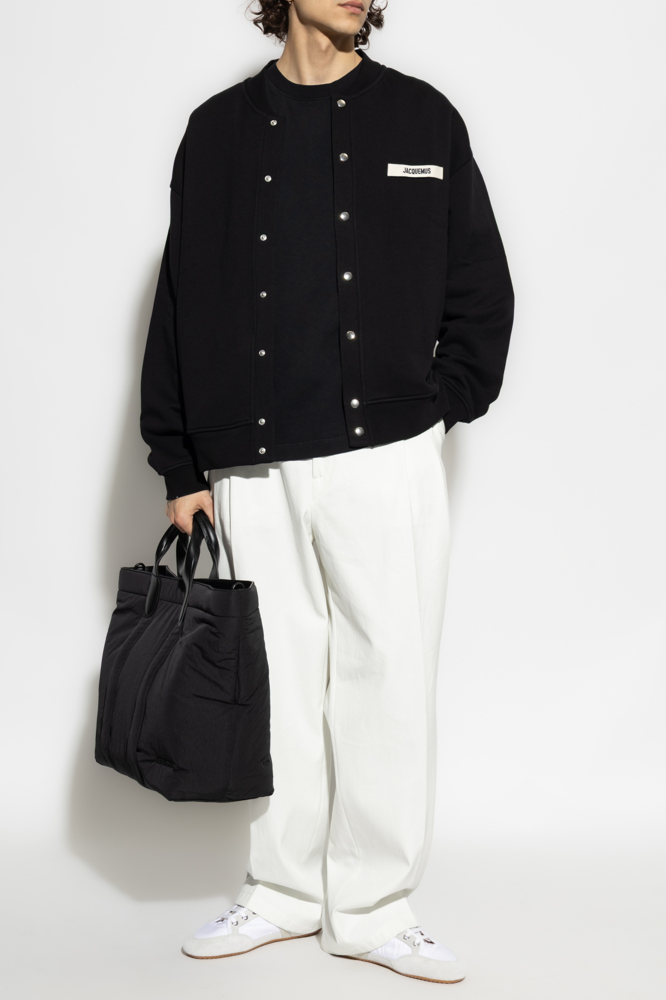 Black T-shirt with logo Jacquemus - Vitkac AS